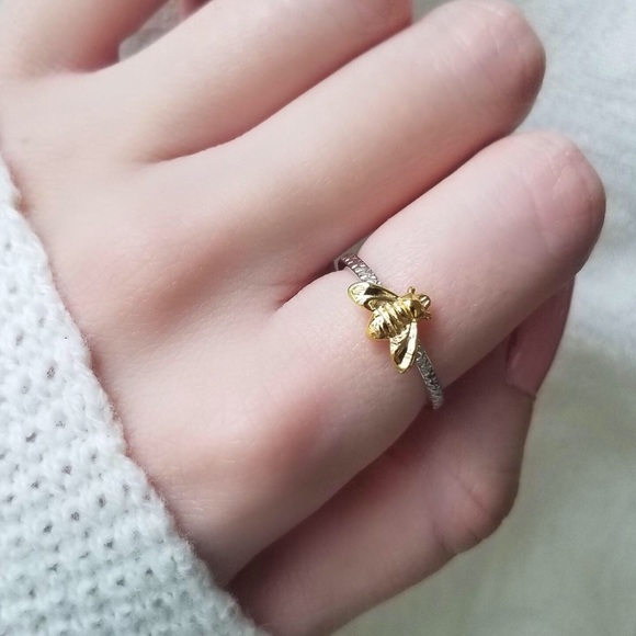 🐝 925 Sterling Silver Bee Ring - Picture 8 of 8